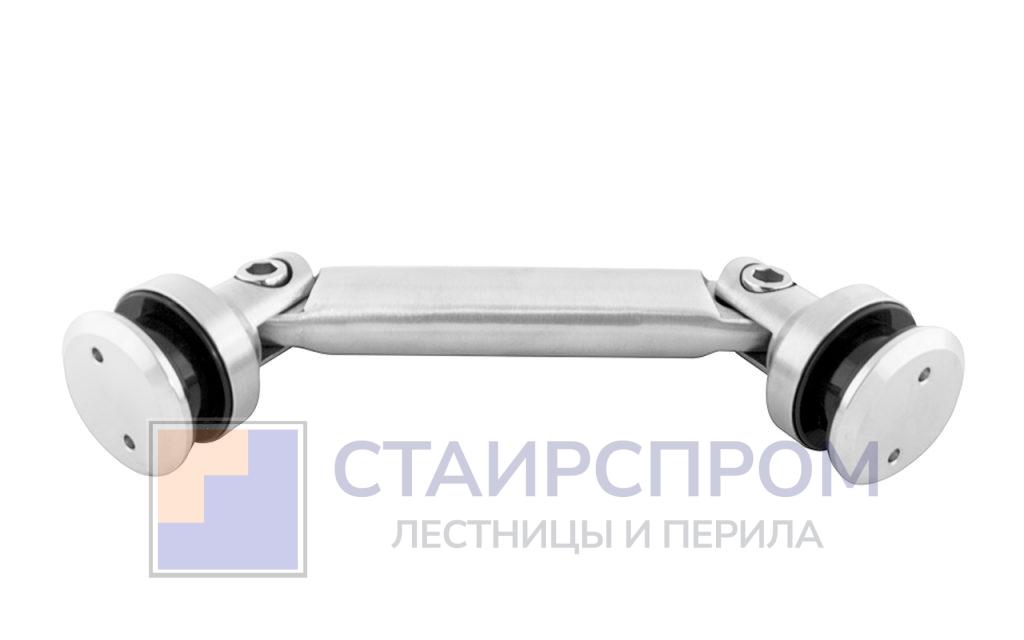 Крепление стекло-стекло, штанга 103 мм, без зенковки - Stairsprom 97947629 3c3c 40be a6bf d425950ddec5
