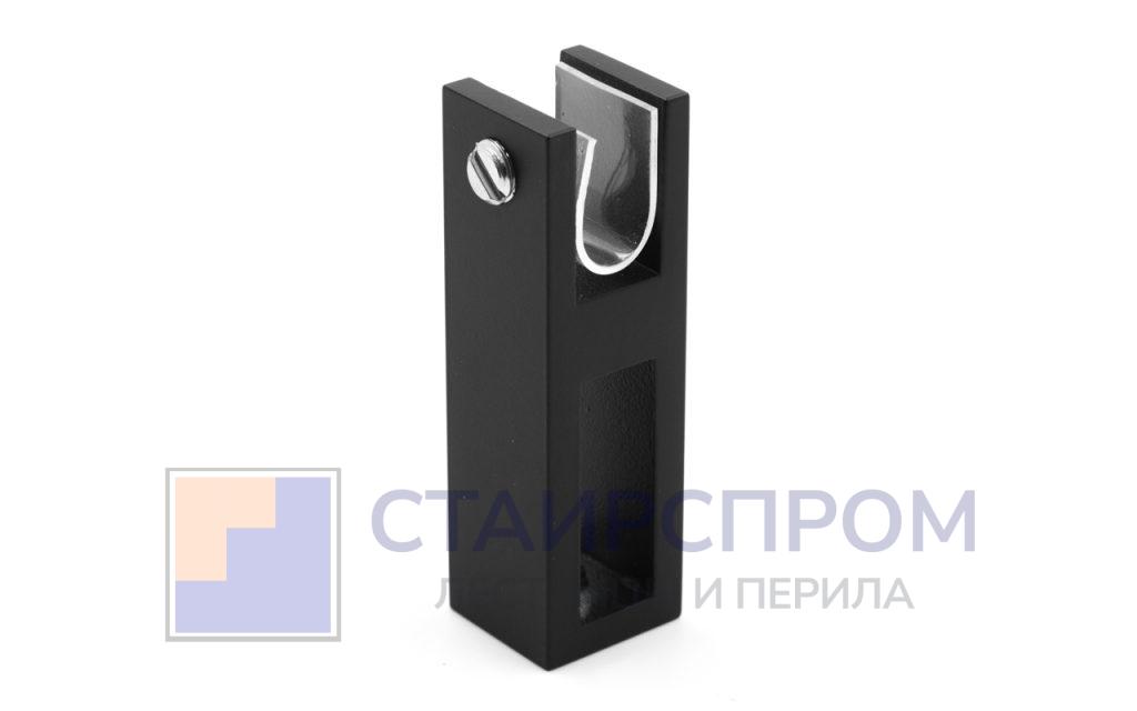Соединитель труба-стекло для трека 30х10 мм, нержавеющая сталь AISI 304, черная - Stairsprom 99428338 2faf 4cd4 8e56 fce0f79dc8b1