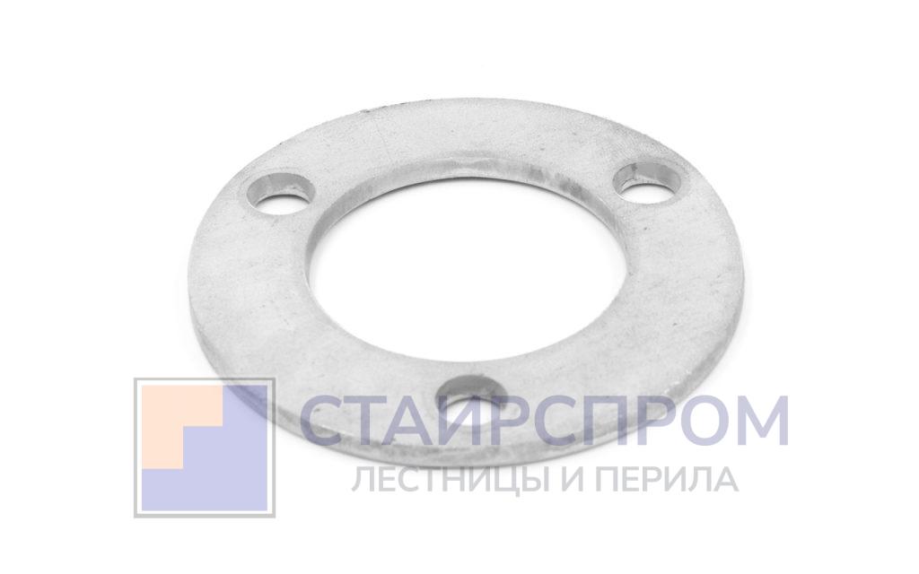 Фланец стойки 50/90 х 5 (4,3) х AISI 304 #200 3 отв х М10 х 20 - Stairsprom ad914bf6 a138 4795 95fc bed4ccb6d7aa