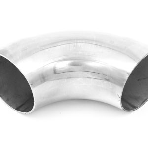Отвод поручня под сварку для Ø50.8х118х1.5 мм, полированный 400 Grit, (AISI 201)