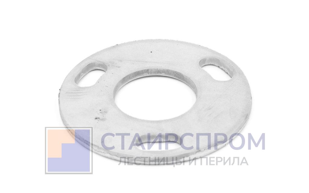 Фланец стойки 38/90х5 (4.3) х AISI 304 №200 3 отв. М10 х 20 - Stairsprom b763c5ff 66ab 4b21 8f72 5095cebf14e5