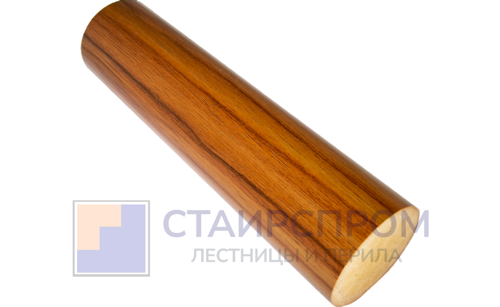 Пластиковый поручень текстурный Ø49мм (цвет Тик, длина 4м) - Stairsprom bac3d73c 2bff 4fdf a192 7b173f91fcc8