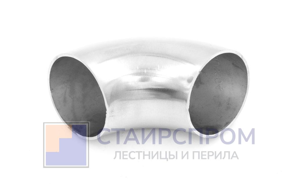 Отвод поручня под сварку Ø42.4 мм, полированный, (AISI 304) - Stairsprom bc714660 ace3 4c67 96c7 03a09a6ebb2f