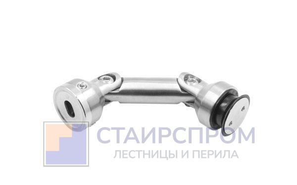Крепление стекло-стена, штанга 60mm, под зенковку