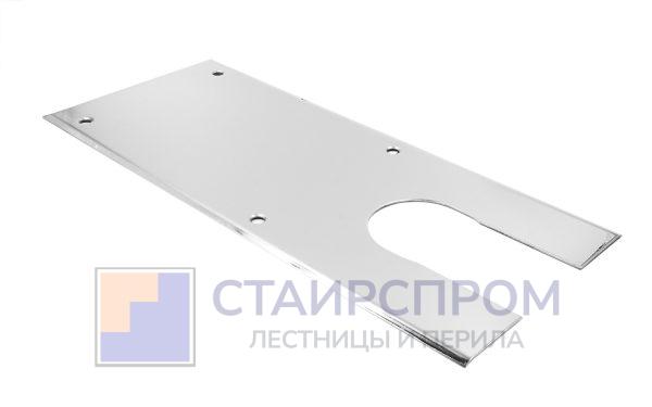 Крышка к доводчику t186, полированная нерж. сталь 1.2 мм