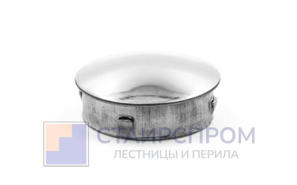 Заглушка штампованная на трубу Ø38.1х1.5 мм (AISI 304) полированная
