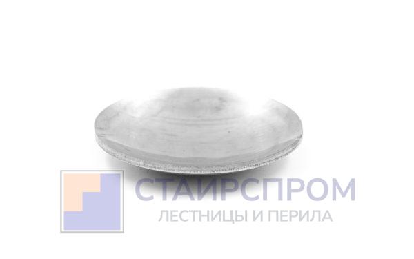 Заглушка сварная для трубы Ø38.1 мм полированная (AISI 304)