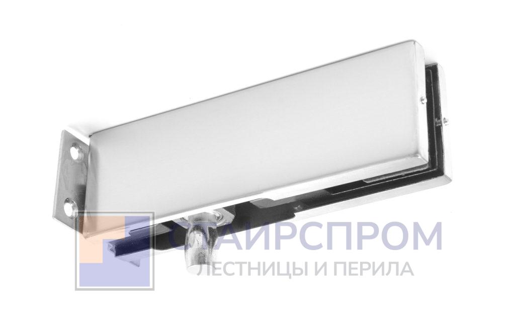 Фитинг на фрамугу с осью и монтажной пластиной, шлифованный - Stairsprom c4dea02a 12f9 47a0 a908 1123b37dc06c