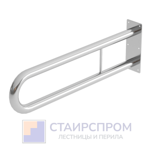 Поручень двойной фиксированный, Ø38 мм, AISI 201, GRIT 600 - Stairsprom c9c1d1f3 bf43 4943 9f24 84f8e22ae294