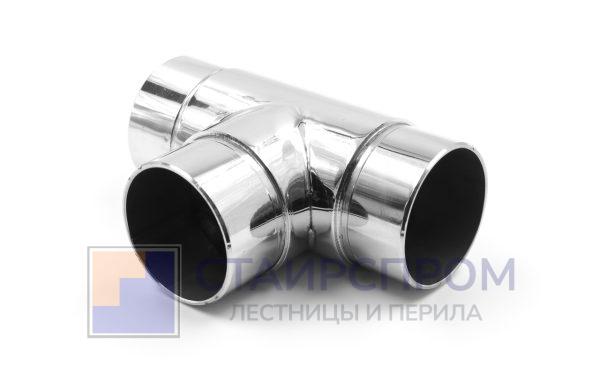 Соединение поручня Ø50.8 мм, тройник (AISI 304)