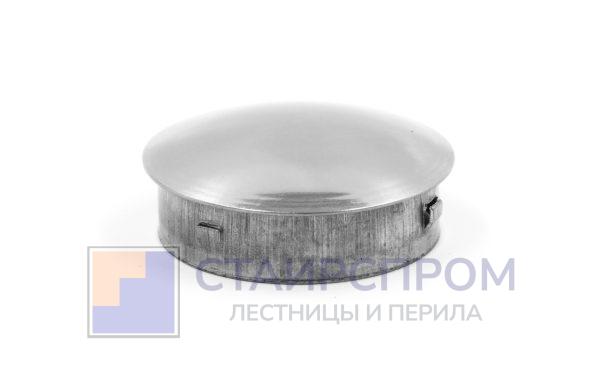 Заглушка штампованная под трубу Ø42.4 мм (AISI 316) полированная