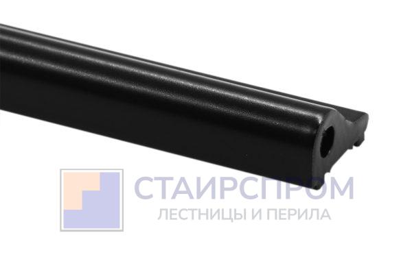 Порог для душевых перегородок 1000 мм, черный матовый