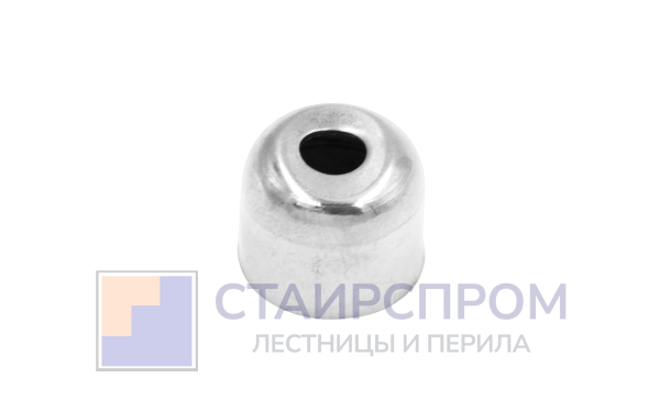 Наконечник штампованный (СПС), косой 30° на трубу Ø12 мм, полированный, нержавеющий (aisi 304)