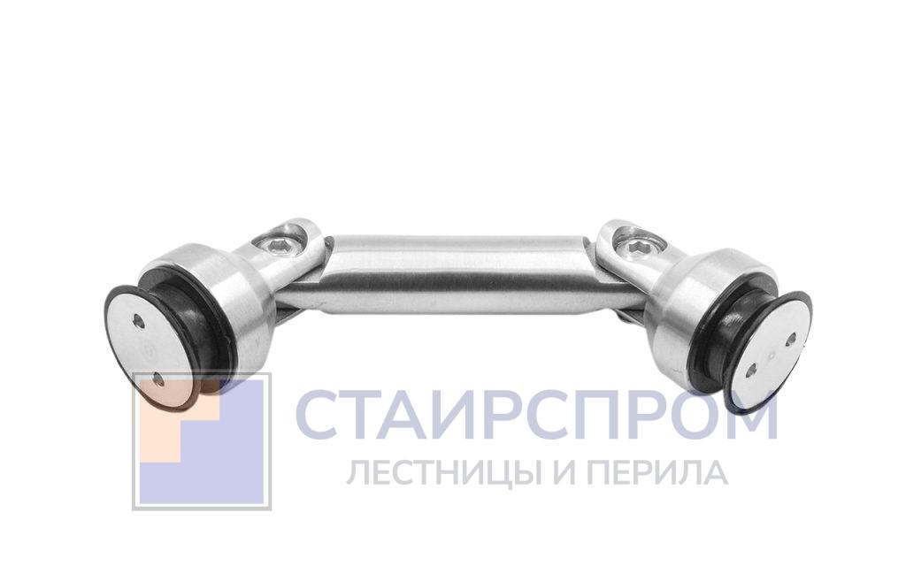 Крепление стекло-стекло, штанга 82 мм, под зенковку - Stairsprom d2c05944 9207 4def 8b6c 482b4618c9d0