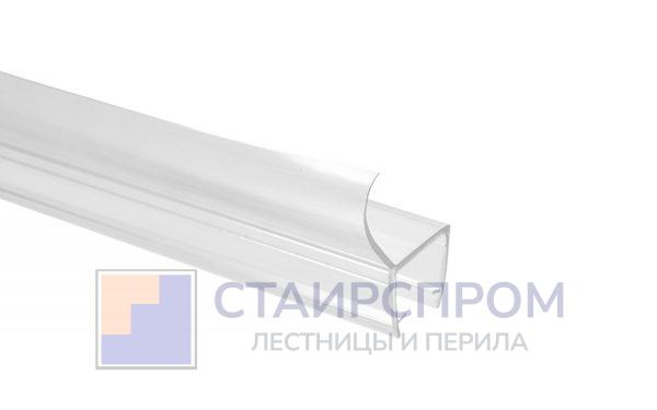Уплотнитель для стекла в душевую кабину 10 мм, 135°, стекло-стекло 2200 мм