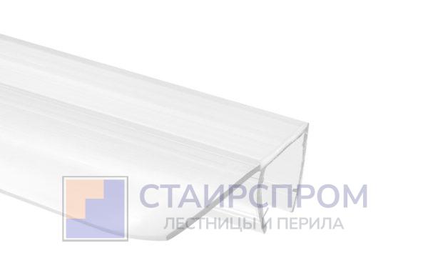 Уплотнитель для стекла в душевую кабину 8 мм, стекло-стекло 2200 мм №1