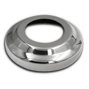 Низ стойки фигурный Ø38.1 мм, Ø78х19х0.8, полированный, (AISI 304)