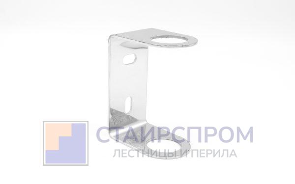Боковой крепеж С-пластина для Ø38.1 мм, (AISI 201)