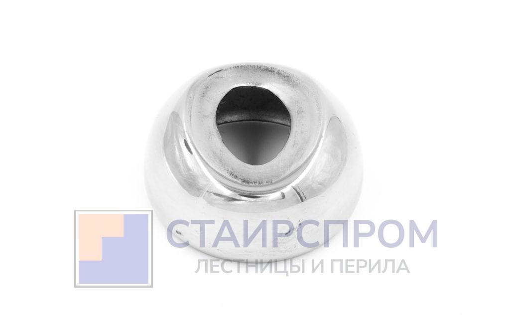 Наконечник штампованный (СПС) косой 30° на трубу Ø38,1 мм, для поручня Ø38.1мм, полированный, нержавеющий, AISI 304 - Stairsprom de399a98 e4f6 4c17 844c 04c78fbc313b