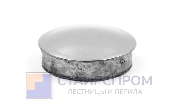 Заглушка на трубу Ø42.4 мм полированная штампованная (AISI 304)