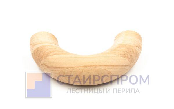 Бублик буковый Ø50.8, 180 град., половинка