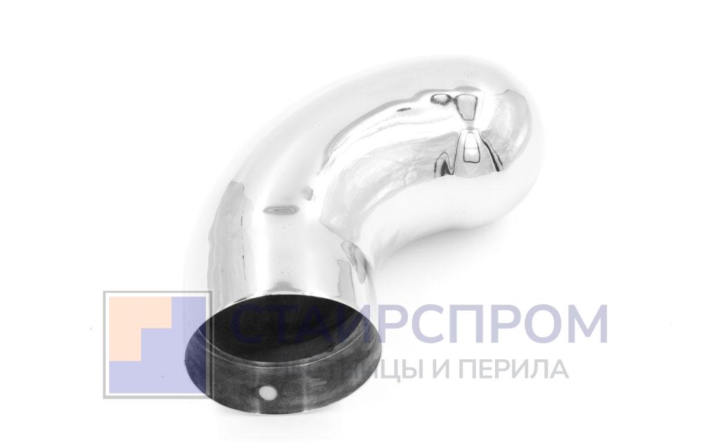 Отвод оконечный для пластикового/деревянного поручня с круглой заглушкой AISI 304 - Stairsprom e49af569 61b1 4721 a39b d39b1d9fd8bc