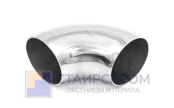 Отвод поручня под сварку для Ø50.8х125х1.2 мм, 400#, AISI 201