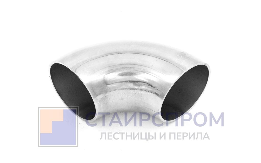 Отвод поручня Ø42.4х90х1.45 мм, 90°, полированный 400 Grit (AISI 201) - Stairsprom ebe9a5a0 5d1f 4380 aa52 c781082f7f99