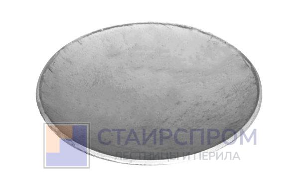 Заглушка сферическая Ø50.8х1.5 мм, сварная, 200#, (AISI 304)