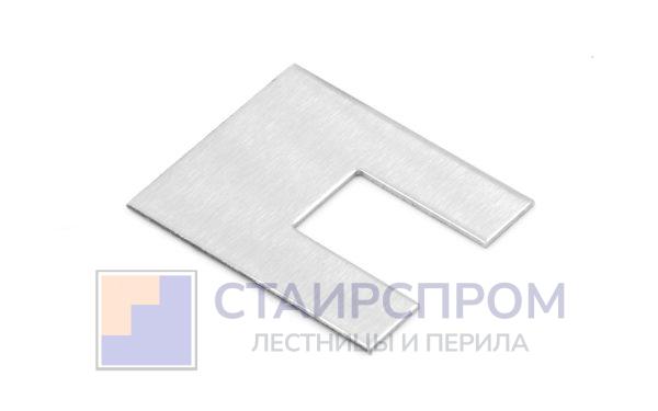 Торцевая заглушка для зажимного профиля, металл, т40