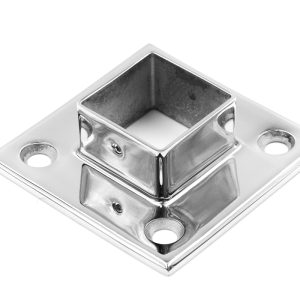 Фланец для трубы 40х40 мм, литой, полированный, (AISI 304) - Stairsprom f7ce4fd1 0ee5 4ee9 afaa 77203d27cebf