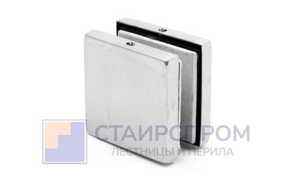 Коннектор стена-стекло 53х53, шлифованный
