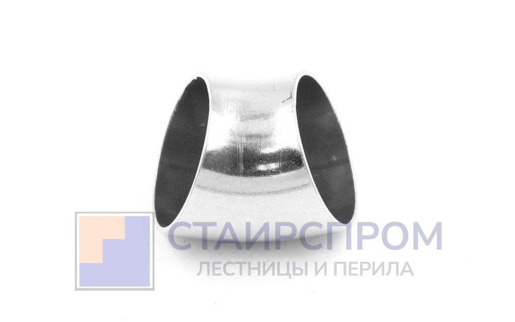 Отвод поручня под сварку Ø38.1х100/2х1.35 мм, 45°, полированный 400 Grit, (AISI 304) - Stairsprom f97f4759 33c5 410a ac69 185e6564f566