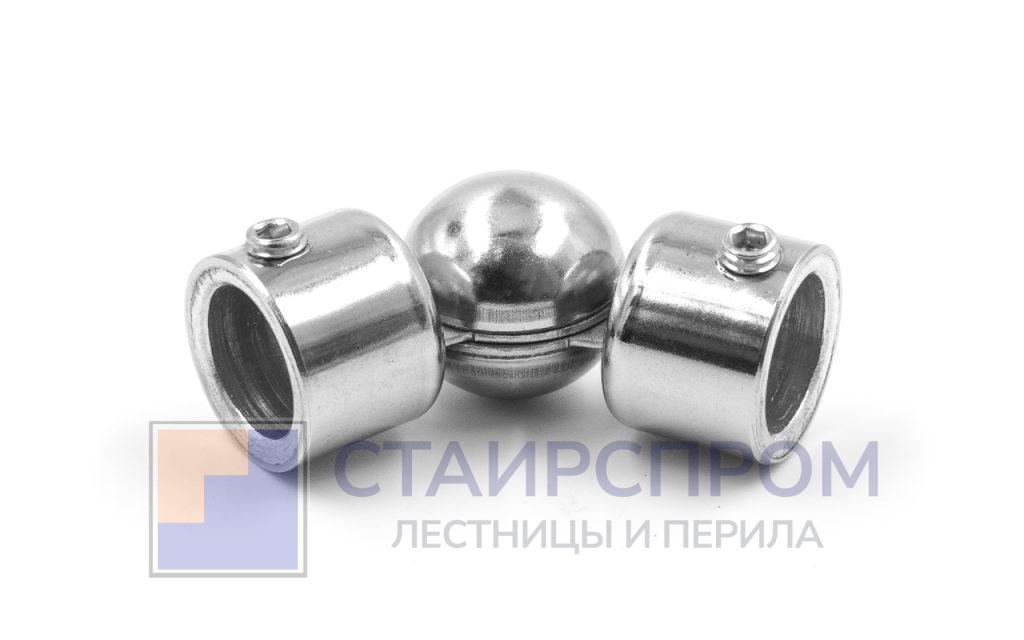 Поворот ригеля 12 мм, регулируемый, шаровый, внешний (AISI 304) - Stairsprom ff9df39b 5fa4 48dc acb0 205392b37407
