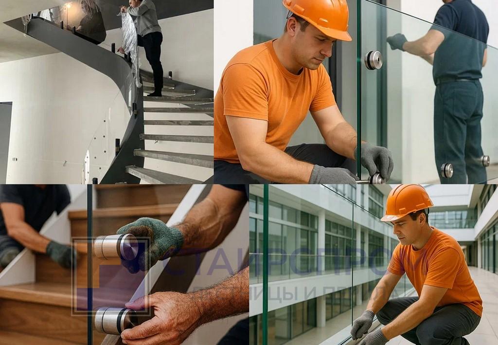 Ограждения из стекла новые модели