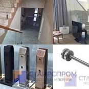 Цельностеклянные самонесущие ограждения по вашим размерам