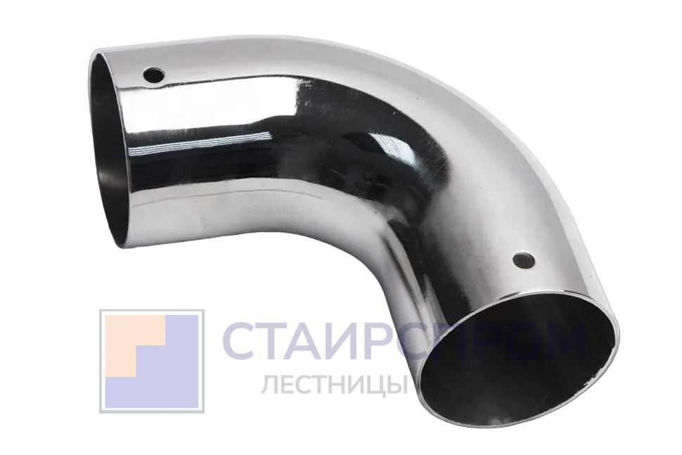 Поворот 90°, пластик./дер. поручня, (AISI 304) - Stairsprom bd223ae8 d338 40cf 815f e040b5bfce84