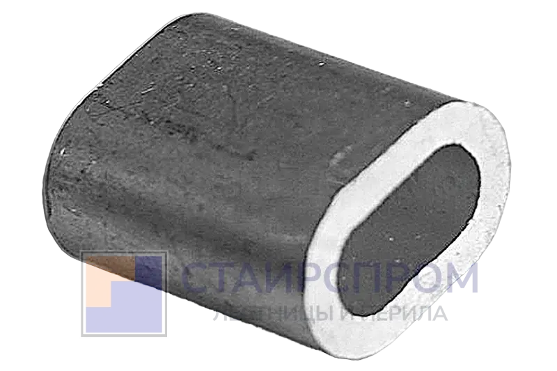 Цанга для троса Ø5 мм, алюминиевая - Stairsprom 60cb24ec dba5 4dc9 9c2f ccf35a04105a